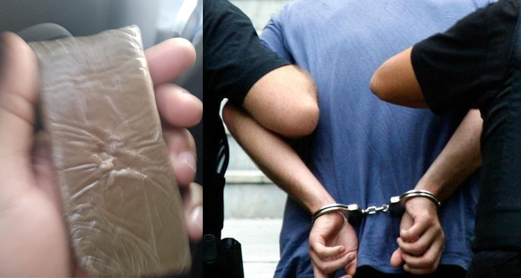 الإطاحة بمروج مخدرات في منزل جميل